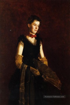  Wilson Art - Portrait de Letitia Wilson Jordan réalisme portraits Thomas Eakins
